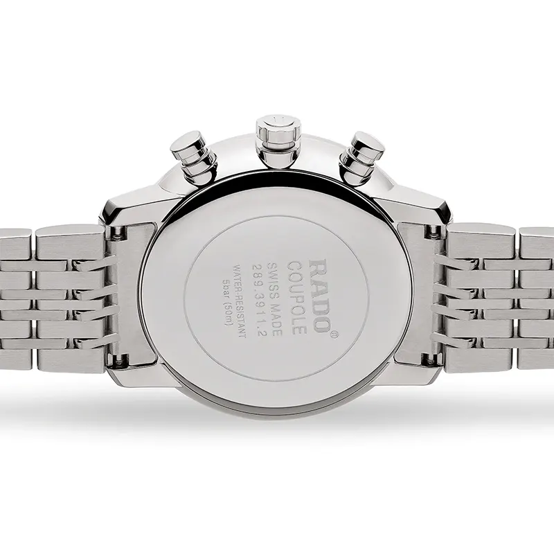 Rado Coupole Classic Chronograph Silver Dial Men's Watch | R22910103